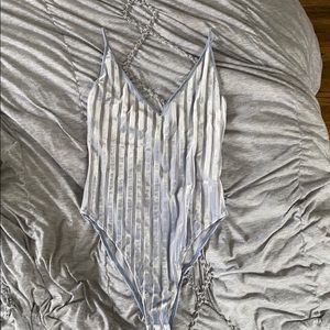 🌸🌸3 for $18🌸🌸 F21 Baby blue bodysuit